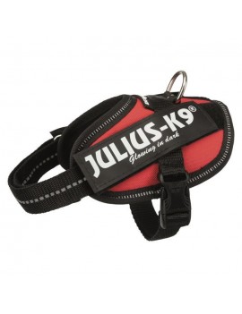 JULIUS K9 Power Harness IDC Baby 2 XS – S: 33–45 cm - 18 mm - Red - For dogs